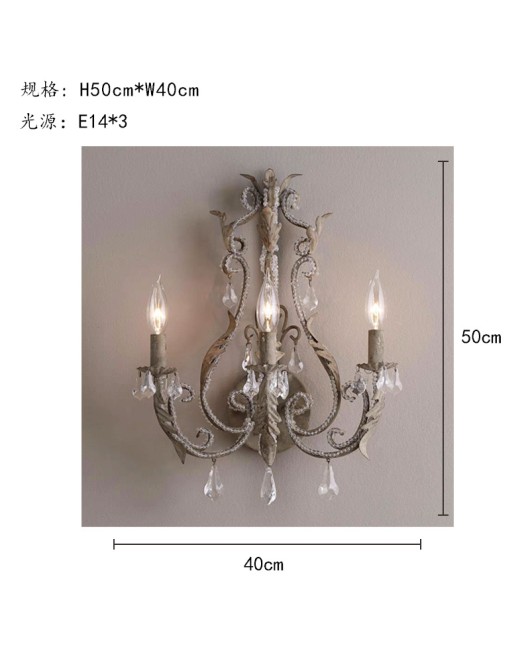 Senye Lighting French Chandelier Living Room Dining Room Bedroom Villa Homestay Creative Iron Chandelier