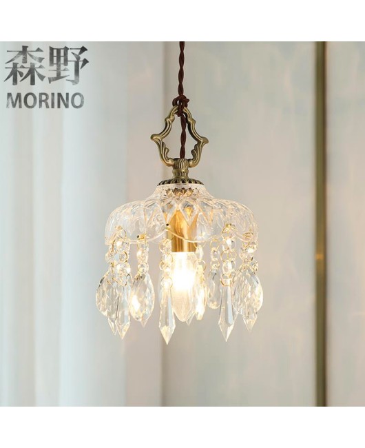 Light luxury pendant light fixtures, creative and personalized crystal lights, living room, dining room, bedroom lights