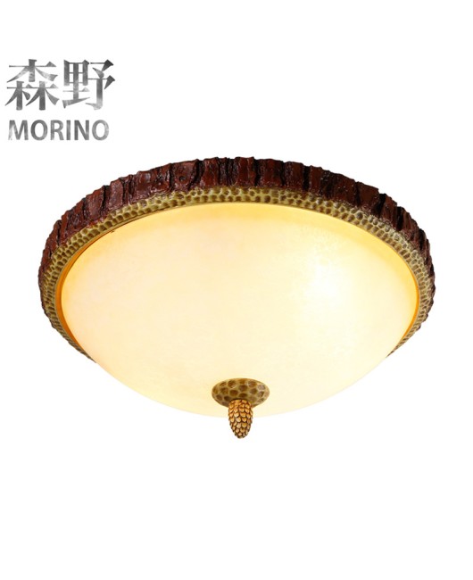 Morino Lighting Export European American Rural Ceiling Light Bedroom Balcony Villa Antlers Antlers Antlers Ceiling Light