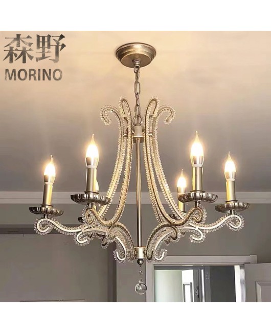 Light luxury pendant light fixtures, creative and personalized crystal lights, living room, dining room, bedroom lights