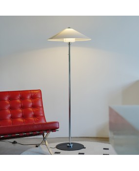 Vintage Bauhaus Tecnolumen floor lamp designer villa living room sofa corner high-end vertical lamp