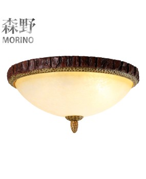 Morino Lighting Export European American Rural Ceiling Light Bedroom Balcony Villa Antlers Antlers Antlers Ceiling Light