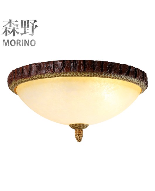 Morino Lighting Export European American Rural Ceiling Light Bedroom Balcony Villa Antlers Antlers Antlers Ceiling Light