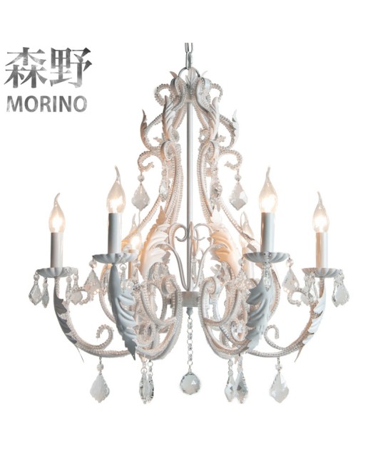 Senye Lighting French Chandelier Living Room Dining Room Bedroom Villa Homestay Creative Iron Chandelier