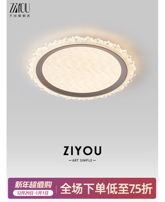 Ziyou Italian style light luxury bedroom ceiling light modern minimalist creative new high-end eye care book homeowner bedroom light