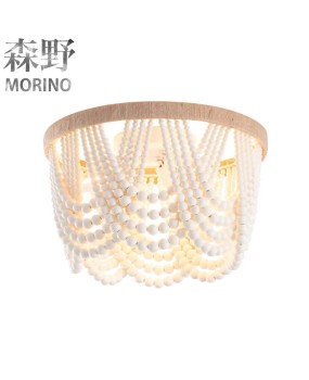 Morino Lighting American Country Ceiling Light Living Room Dining Room Bedroom Villa Homestay Coffee Shop Clubhouse Wooden Light