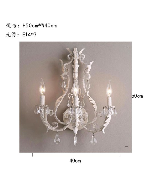 Senye Lighting French Chandelier Living Room Dining Room Bedroom Villa Homestay Creative Iron Chandelier