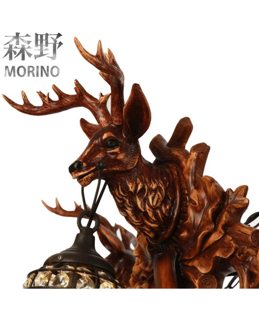 Morino Lighting Export American Rural Boutique Antlers Living Room Restaurant Homestay Villa Creative Antlers Pendant Light