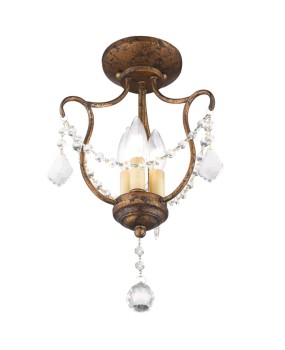 French restaurant crystal chandelier, American retro entrance light, bar counter three head chandelier, dining room villa designer lighting fixtures