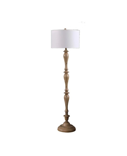 American countryside retro Mediterranean solid wood floor lamps, bedrooms, study rooms, hotel rooms, homestays, hotel decorations, lighting fixtures