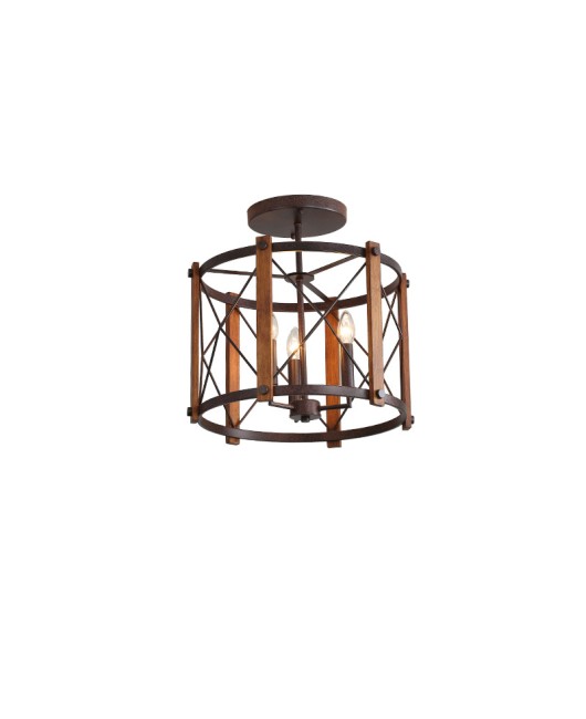 Cross border exclusive American style rural wooden pendant lights, living room, dining room, bedroom, foyer, corridor, ceiling lights