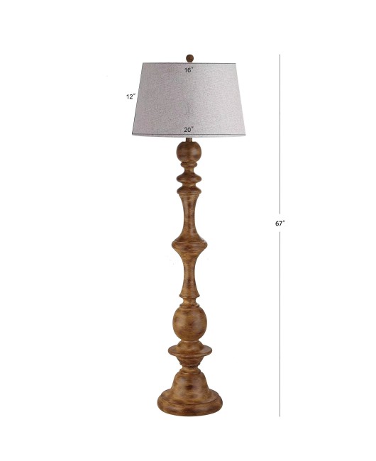 Creative Retro American Country French Solid Wood Floor Lamp Living Room Bedroom Study Room Hotel Rooms Homestay Hotel Lamp