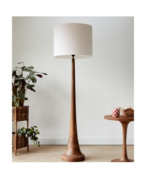 American retro floor lamp, atmospheric art, simple solid wood, antique, internet famous, living room, bedroom, study, master bedroom lighting fixtures