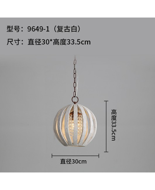 Cross border exclusive use of American style rural woodcraft antique chandeliers, dining room hangers, dining rooms, bar counters, corridor decorative lighting fixtures