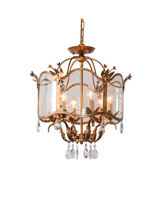 American restaurant pendant lights, vintage vintage dining table lights, French creative shops, commercial crystal lights, candles, bedroom lighting fixtures