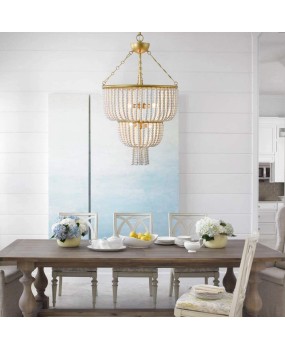 American countryside minimalist bohemian style chandelier, living room, dining room, bedroom, clothing store, creative chandelier