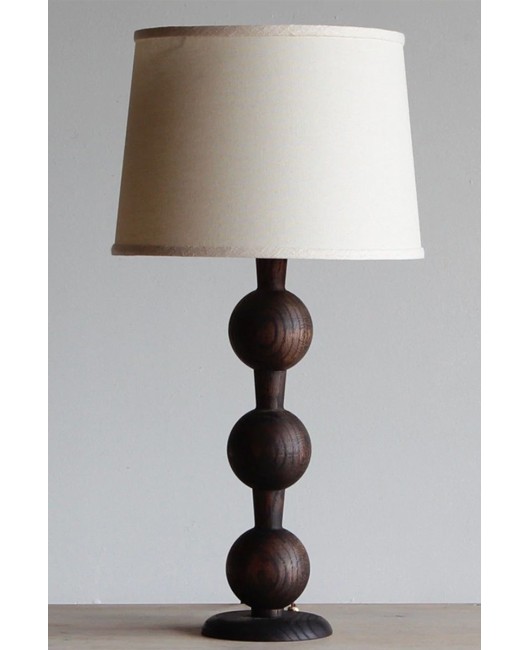 American retro wooden gourd table lamp villa homestay hotel model room clothing store designer bedroom study