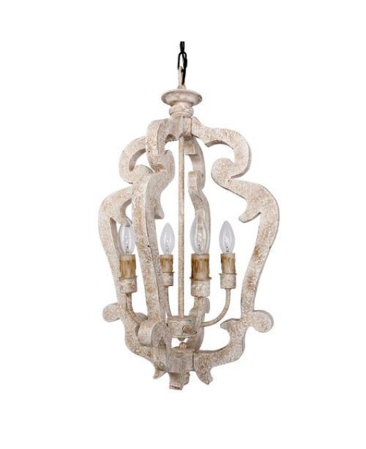 American style countryside French solid wood vintage vintage antique chandelier living room dining room bedroom clothing store homestay chandelier