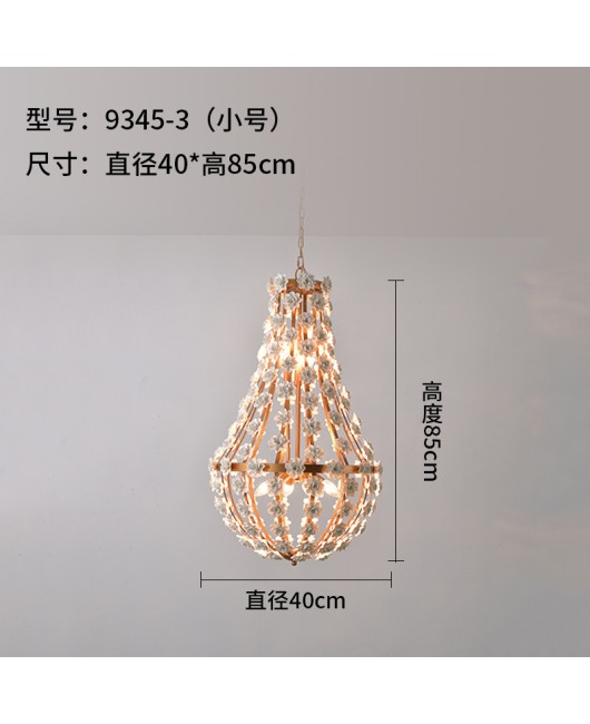 Creative American rural Nordic modern simple ceramic pendant lamp living room dining room bedroom princess room lamps