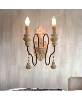 American style rural French rustic retro vintage wall lamps, living room dining room, bedroom, corridor, staircase mounted lighting fixtures