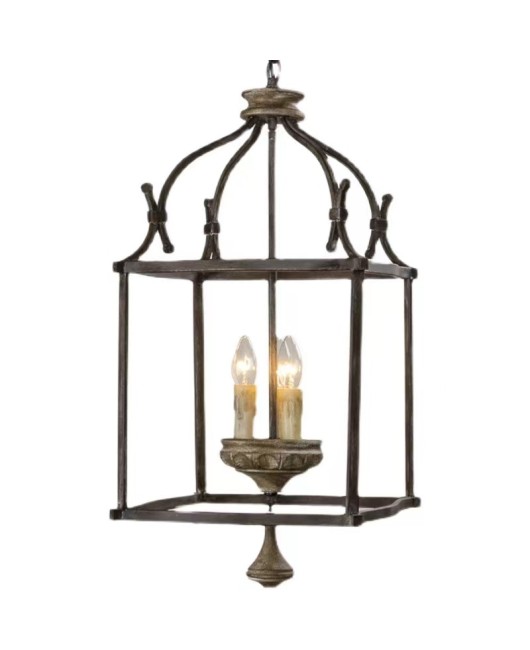 Creative designer's wrought iron chandelier, entrance hallway, restaurant, coffee shop, western restaurant, bedroom, personalized retro lighting fixtures