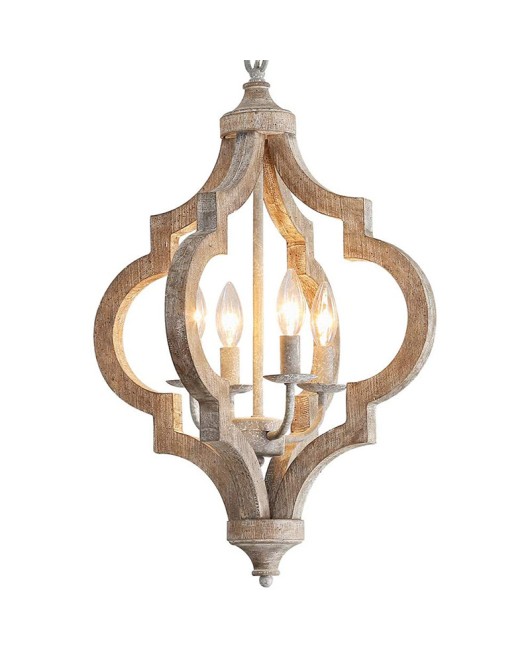 Cross border exclusive American style rural house style solid wood chandelier, living room, dining room, bedroom, foyer, personalized creative chandelier