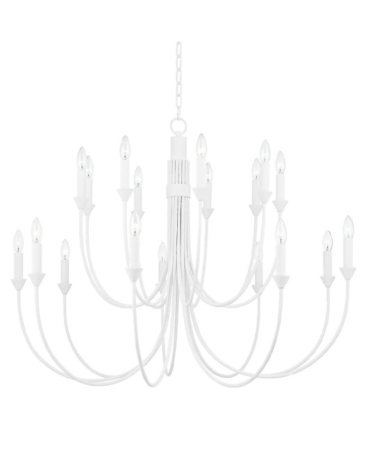 American style minimalist wrought iron chandelier, French retro atmospheric creative designer, internet famous restaurant, living room, bedroom, room