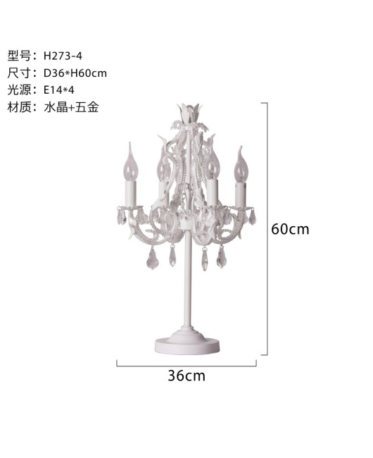 RH French style bedroom bedside table lamp outlet creative living room restaurant homestay hotel clothing store decorative lighting fixtures