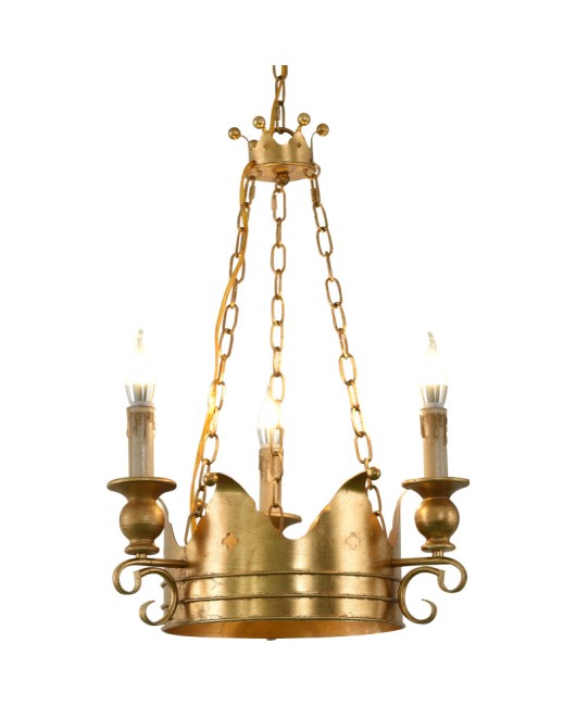 American style countryside wrought iron crown chandelier, living room, dining room, bedroom, clothing store, corridor, homestay, decorative chandelier