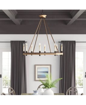 American style chandelier, French style countryside living room, solid wood retro style dining room, bedroom, rural countryside, industrial style, coffee shop lighting