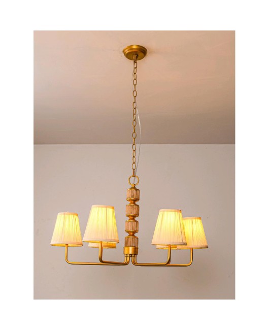 American retro pendant light, simple French atmospheric creative designer, high-end foyer, living room, dining room, bedroom store