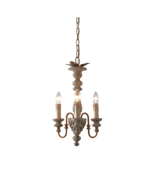 Cross border exclusive for American style countryside, French style solid wood, vintage antique chandelier, living room, dining room, bedroom, study, creative lighting fixtures