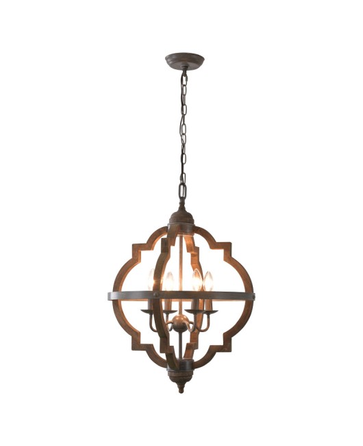 Cross border exclusive American style rural wooden pendant lights for living rooms, dining rooms, bedrooms, corridors, entrances, clothing stores, coffee shops, pendant lights