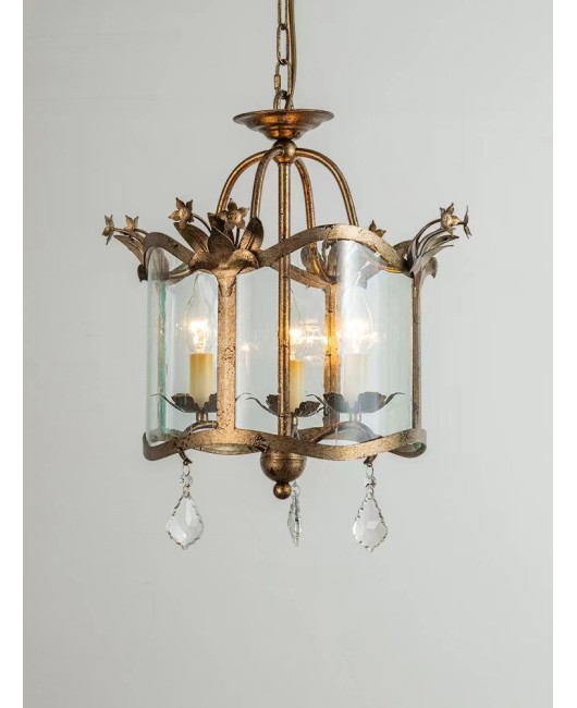 American restaurant pendant lights, vintage vintage dining table lights, French creative shops, commercial crystal lights, candles, bedroom lighting fixtures