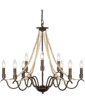 Cross border exclusive for American style countryside, French style solid wood, vintage vintage style chandelier, living room, dining room, bedroom, corridor, homestay lighting fixtures