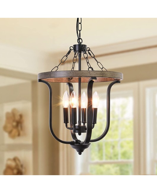 American style countryside minimalist creative chandelier corridor restaurant bar entrance dressing room retro wrought iron personalized lighting fixtures