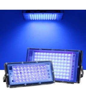 395nm UV Projection Lamp 365nm UV Curing Lamp Fluorescent Party Stage Lamp Black Light Drama Performance Lamp