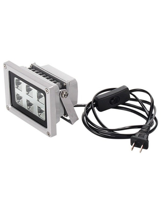 Hot selling infrared 12vled solar floodlight advertising light camera night vision monitoring white light fill light