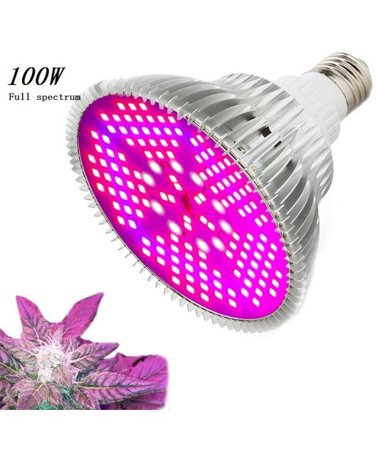 100W LED growth bulb E26/E27 150 LED full spectrum plant growth lamp