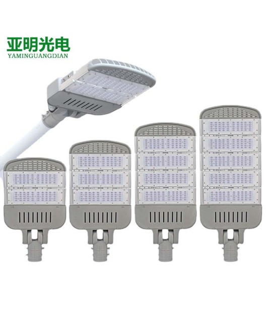 LED module road lamp head outdoor waterproof 50W square new rural road light 220V ultra bright high-power pole light