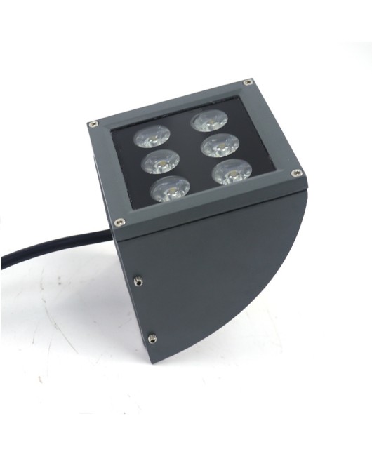 Outdoor LED Wall Light Spotlight Outdoor LED Waterproof Door Head Light Strong Projection Light Remote Exterior Wall Light