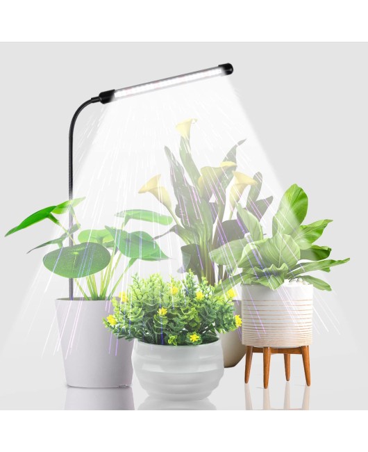 Amazon's new cross-border plug-in LED plant growth light, full spectrum USB succulent fill light, ground plug light