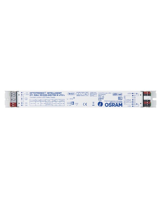 OSRAM non isolated OTi dali dimming power supply, strip linear light constant current LED driver power supply