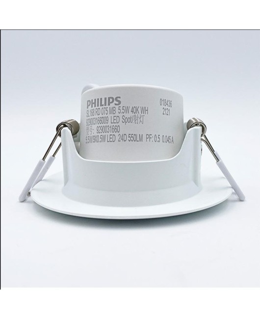 Economy ceiling Philips LED spotlights for small hills, home restaurants, hotels, anti glare embedded bullseye spotlights