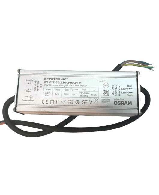 Osram outdoor waterproof power supply 24V constant voltage lamp with transformer 300W external LED driver power supply