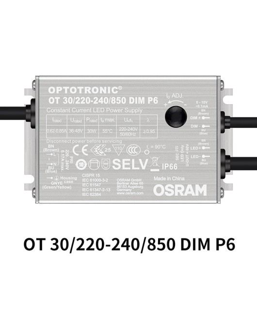 Osram waterproof power supply 0-10V outdoor dimming power supply outdoor lighting OSRAM constant current LED driver power supply