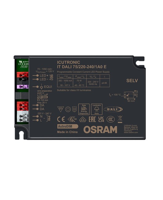 Non flicker lighting Osram Dali waterproof power supply constant current AstroDIM time-sharing dimming LED driver power supply