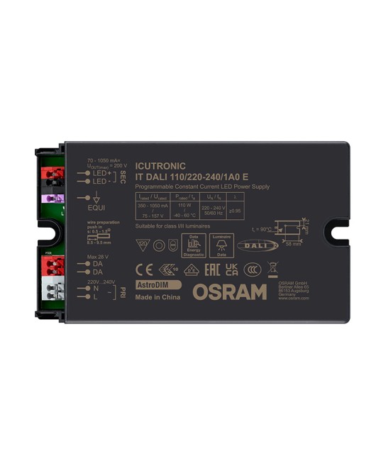 Non flicker lighting Osram Dali waterproof power supply constant current AstroDIM time-sharing dimming LED driver power supply