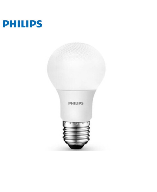 Philips True Color E 27 Screw Eye Protection Light Bulb for Home Living Room Lighting Plastic Coated Aluminum High Color LED Ball Bubble Lamp