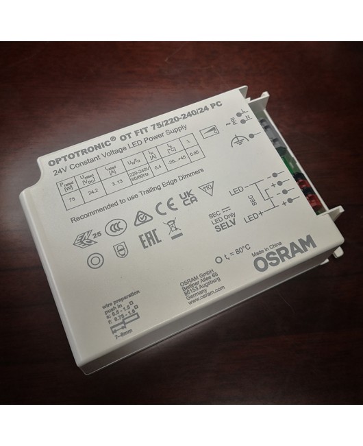 OSRAM OSRAM LED thyristor dimming power supply 36w75w constant voltage 24V lamp with transformer drive power supply